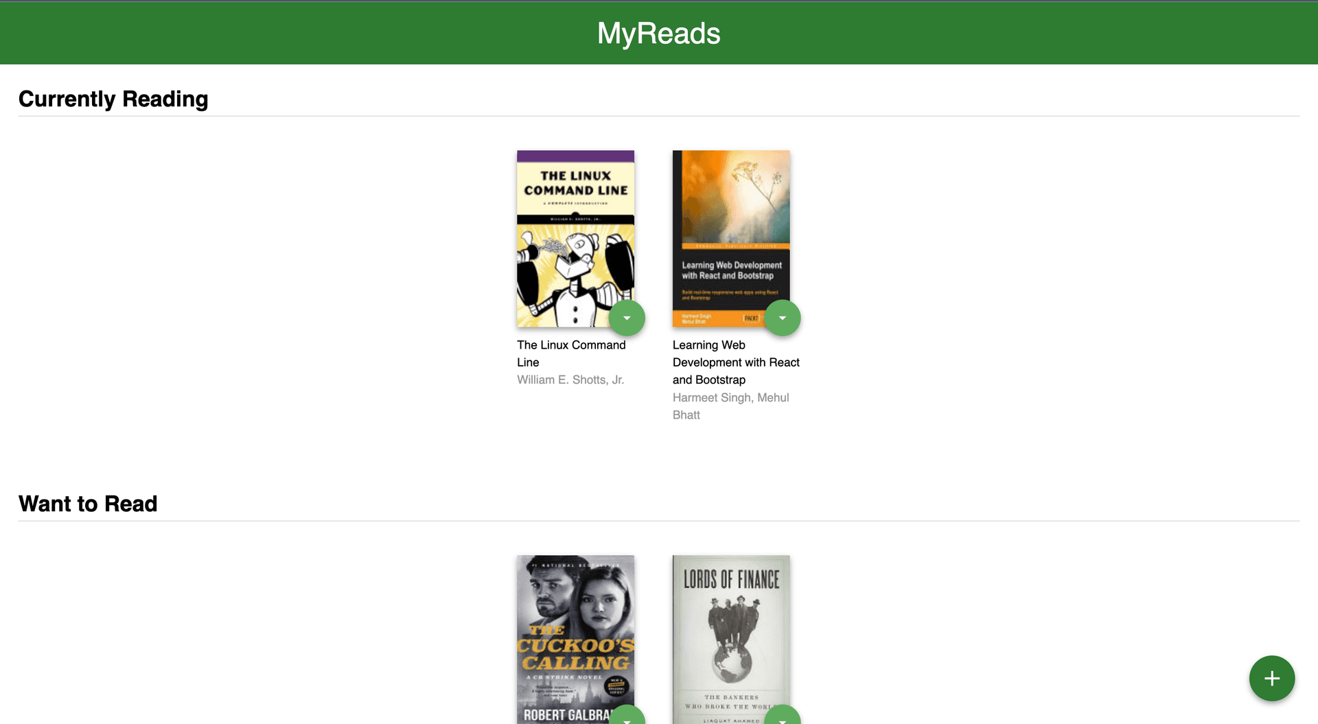 Myreads App